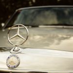 Maska mercedesa 200 w123 auta do ślubu Białystok