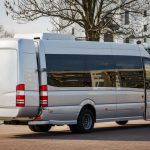 Bus mercedes sprinter 519cdi do przewozów międzynarodowych na parkingu Białystok
