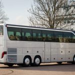 Bus setra 416 hdh na parkingu Białystok