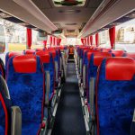Wnętrze mercedesa tourismo do przewozu osób Białystok